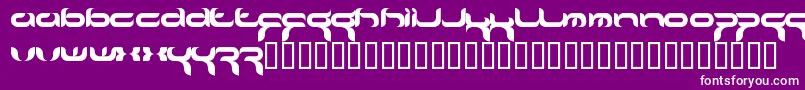 More about Crafty ffy Font Crafty ffy Font – White Fonts on Purple Background