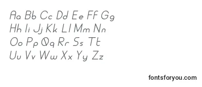 ALDORAItalic-fontti