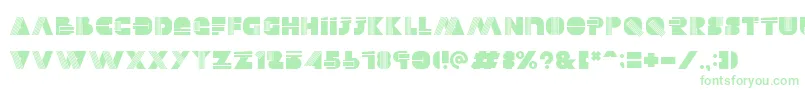 Alectro Font – Green Fonts on White Background