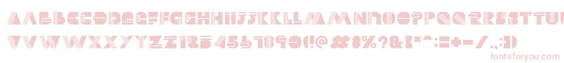 Alectro Font – Pink Fonts on White Background