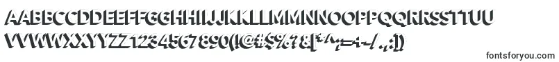 Alesand Extra Extrude Font – Multiline Fonts