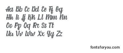 フォントAlexandria Script