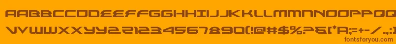 Weitere Informationen zur alexisv3-Schriftart alexisv3-Schriftart – Braune Schriften auf orangefarbenem Hintergrund