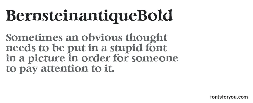 BernsteinantiqueBold Font