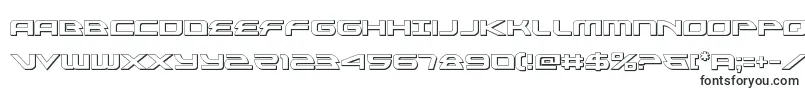 Шрифт alexisv33d – прозрачные шрифты