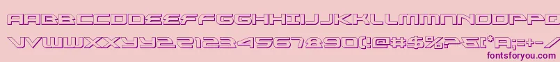 alexisv33d Font – Purple Fonts on Pink Background