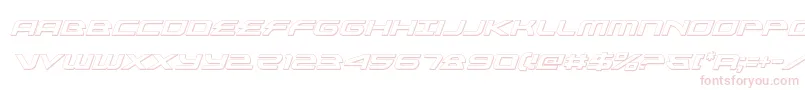 alexisv33dital Font – Pink Fonts on White Background