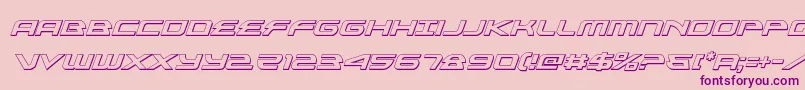 alexisv33dital Font – Purple Fonts on Pink Background