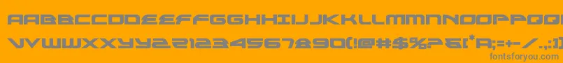 fuente alexisv3bold – Fuentes Grises Sobre Fondo Naranja