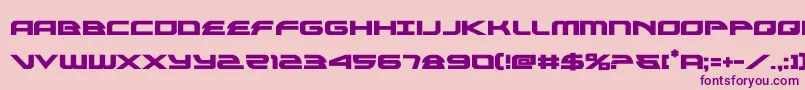 alexisv3bold Font – Purple Fonts on Pink Background