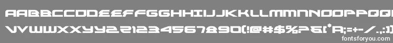 alexisv3bold Font – White Fonts on Gray Background