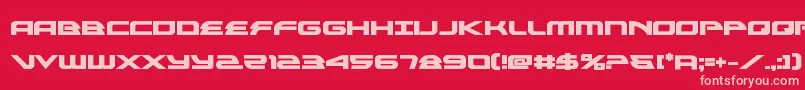 fuente alexisv3bold – Fuentes Rosadas Sobre Fondo Rojo