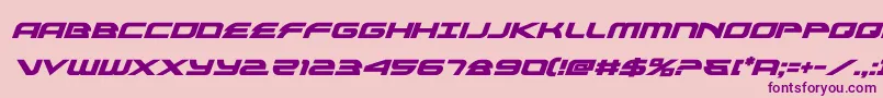 alexisv3bolditalフォントについての詳細 フォントalexisv3boldital – ピンクの背景に紫のフォント