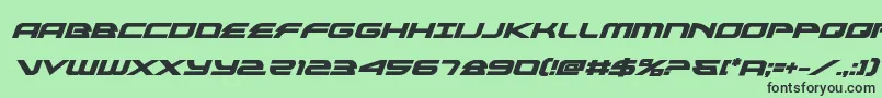 fuente alexisv3boldital – Fuentes Negras Sobre Fondo Verde