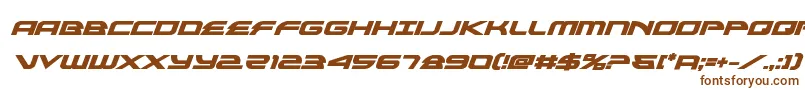 alexisv3boldital Font – Brown Fonts on White Background