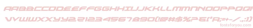alexisv3boldital Font – Pink Fonts on White Background