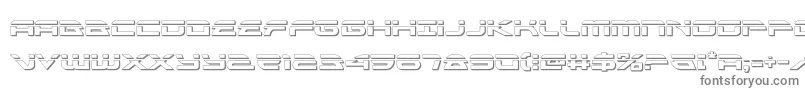 Шрифт alexisv3bullet – серые шрифты на белом фоне