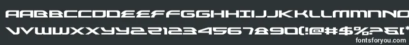 alexisv3expand Font – White Fonts on Black Background