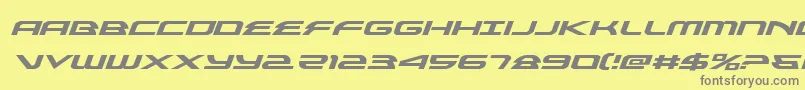 fuente alexisv3expandital – Fuentes Grises Sobre Fondo Amarillo