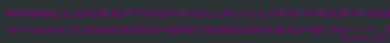 alexisv3grad Font – Purple Fonts on Black Background