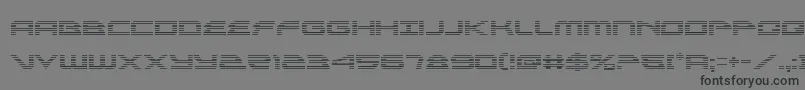 Шрифт alexisv3grad – чёрные шрифты на сером фоне
