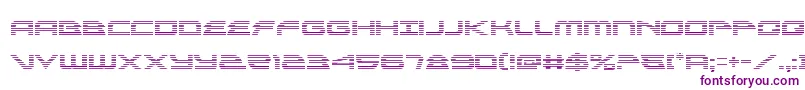 alexisv3grad Font – Purple Fonts on White Background