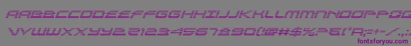 alexisv3gradital Font – Purple Fonts on Gray Background
