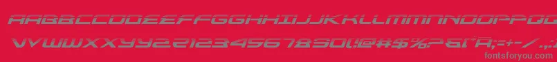 Шрифт alexisv3halfital – серые шрифты на красном фоне