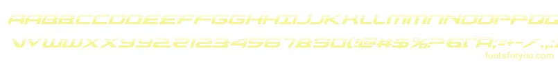 Шрифт alexisv3halfital – жёлтые шрифты