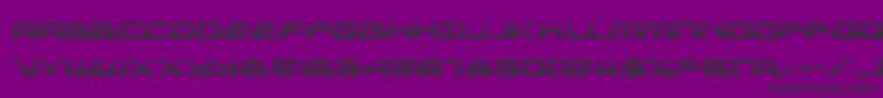 alexisv3laser Font – Black Fonts on Purple Background