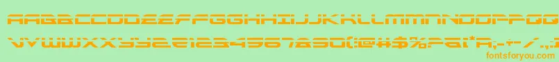 More about alexisv3laser Font alexisv3laser Font – Orange Fonts on Green Background