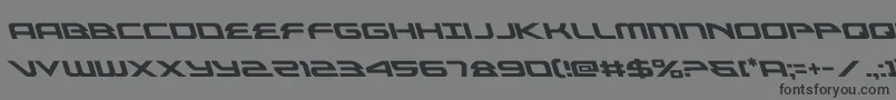 alexisv3left Font – Black Fonts on Gray Background