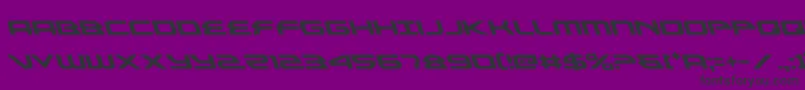 Шрифт alexisv3left – чёрные шрифты на фиолетовом фоне