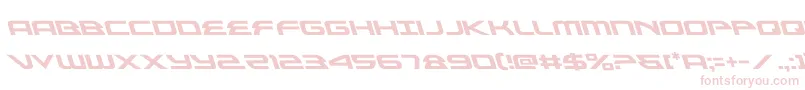 alexisv3left Font – Pink Fonts on White Background