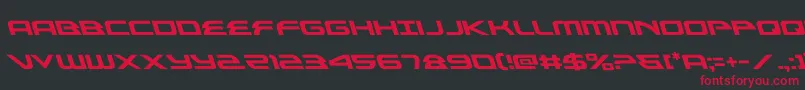 fuente alexisv3left – Fuentes Rojas Sobre Fondo Negro