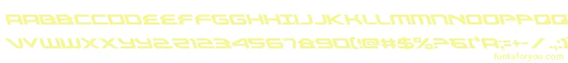 alexisv3left-Schriftart – Gelbe Schriften