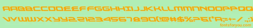 Подробнее о шрифте alexisv3left Шрифт alexisv3left – оранжевые шрифты на зелёном фоне