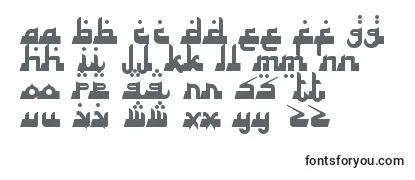 Шрифт ALHAD   