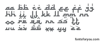 Шрифт ALHAMBRA