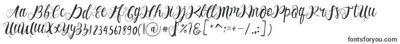 Alhenya Script Font – Girl Fonts