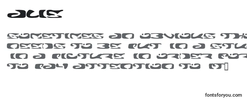 Шрифт ALIE    (119096)