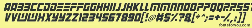 Saiba mais sobre a fonte Alien Android Italic Fonte Alien Android Italic – fontes pretas em um fundo amarelo