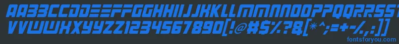 Más sobre la fuente Alien Android Italic fuente Alien Android Italic – Fuentes Azules Sobre Fondo Negro