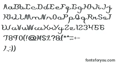  ScriptMachine font