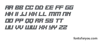 フォントAlien Cyborg Italic
