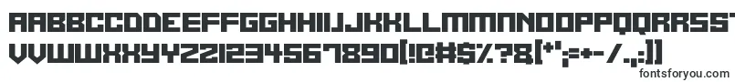 Alien Cyborg-fontti – Tieteisfantasia-fontit