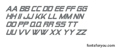 Шрифт Alien Encounters Bold Italic