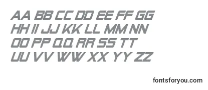 フォントAlien Encounters Italic