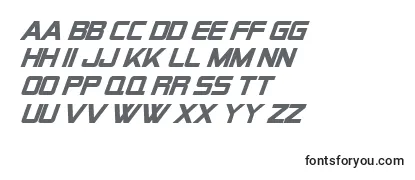 Czcionka Alien Encounters Solid Bold Italic