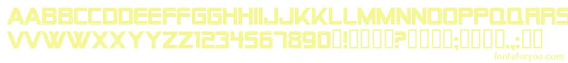 Alien Encounters Solid Bold Font – Yellow Fonts